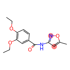 3,4-diethoxy-N-(5-methyl-3-isoxazolyl)benzamide