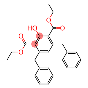 diethyl 4,6-dibenzyl-2-hydroxyisophthalate