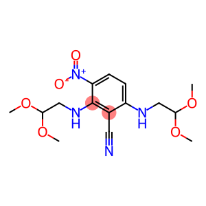 2,6-di[(2,2-dimethoxyethyl)amino]-3-nitrobenzonitrile