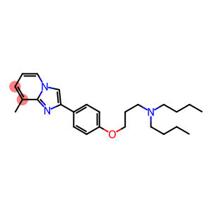 2-[4-[3-(Dibutylamino)propoxy]phenyl]-8-methylimidazo[1,2-a]pyridine