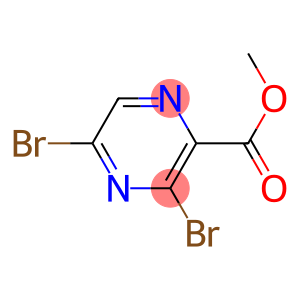 3,5-Dibromo-pyrazine-2-carboxylic acid methyl ester
