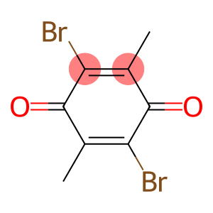 2,5-dibromo-3,6-dimethylbenzo-1,4-quinone