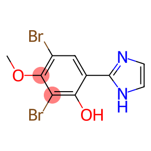 2,4-DIBROMO-6-(1H-IMIDAZOL-2-YL)-3-METHOXY-PHENOL