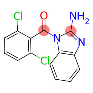 1-(2,6-dichlorobenzoyl)-1H-benzimidazol-2-ylamine