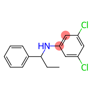 3,5-dichloro-N-(1-phenylpropyl)aniline