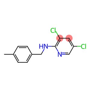 3,5-dichloro-N-[(4-methylphenyl)methyl]pyridin-2-amine