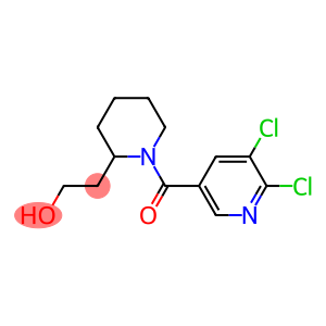 2-{1-[(5,6-dichloropyridin-3-yl)carbonyl]piperidin-2-yl}ethan-1-ol