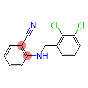 2-{[(2,3-dichlorophenyl)methyl]amino}benzonitrile
