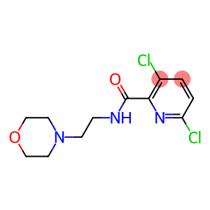 3,6-dichloro-N-[2-(morpholin-4-yl)ethyl]pyridine-2-carboxamide