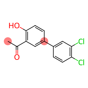 1-(3',4'-dichloro-4-hydroxy-1,1'-biphenyl-3-yl)ethanone