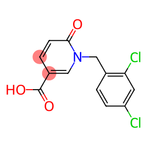 1-[(2,4-dichlorophenyl)methyl]-6-oxo-1,6-dihydropyridine-3-carboxylic acid