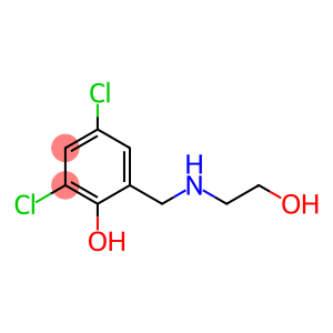 2,4-dichloro-6-{[(2-hydroxyethyl)amino]methyl}phenol