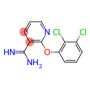 2-(2,3-dichlorophenoxy)pyridine-3-carboximidamide