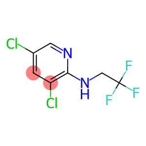 3,5-dichloro-N-(2,2,2-trifluoroethyl)pyridin-2-amine