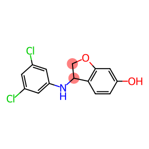 3-[(3,5-dichlorophenyl)amino]-2,3-dihydro-1-benzofuran-6-ol
