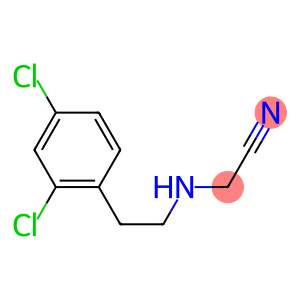 2-{[2-(2,4-dichlorophenyl)ethyl]amino}acetonitrile