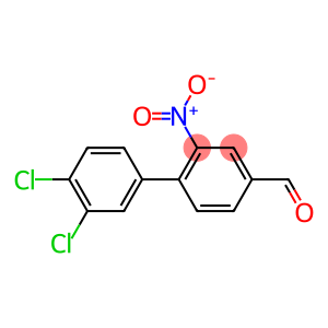 3',4'-dichloro-2-nitro-1,1'-biphenyl-4-carbaldehyde