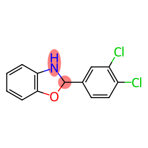 2-(3,4-dichlorophenyl)-2,3-dihydro-1,3-benzoxazole