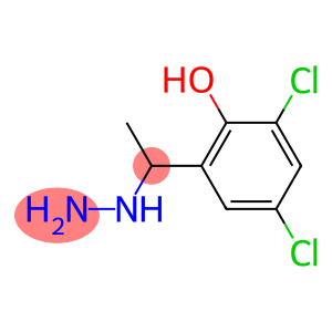 1-(1-(3,5-dichloro-2-hydroxyphenyl)ethyl)hydrazine