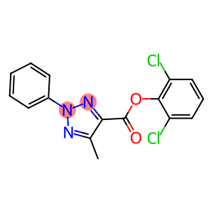 2,6-dichlorophenyl 5-methyl-2-phenyl-2H-1,2,3-triazole-4-carboxylate