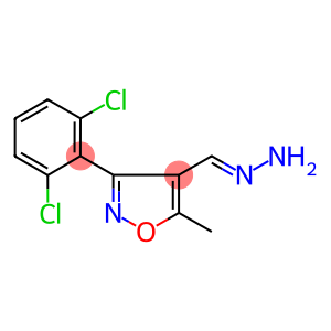 3-(2,6-DICHLOROPHENYL)-5-METHYLISOXAZOLE-4-CARBOXALDEHYDE HYDRAZONE