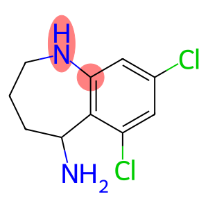 6,8-DICHLORO-2,3,4,5-TETRAHYDRO-1H-BENZO[B]AZEPIN-5-YLAMINE