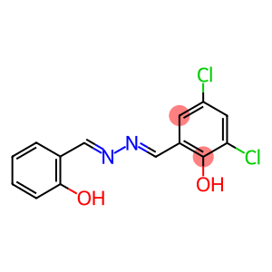 2,4-DICHLORO-6-[2-(2-HYDROXYBENZYLIDENE)CARBOHYDRAZONOYL]PHENOL