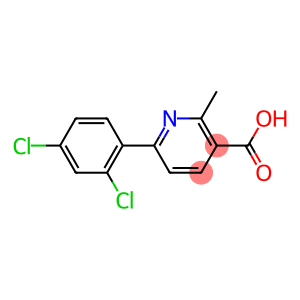 6-(2,4-DICHLOROPHENYL)-2-METHYLPYRIDINE-3-CARBOXYLIC ACID