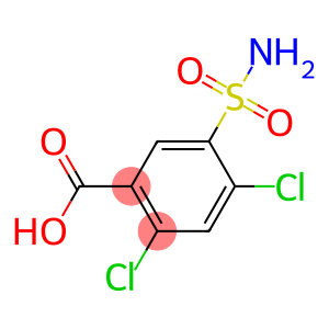 2,4-DICHLORO-5-SULFOMOYL-BENZOIC ACID