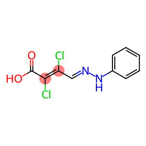 2,3-DICHLORO-4-(2-PHENYLHYDRAZONO)BUT-2-ENOIC ACID, TECH