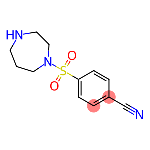 4-(1,4-diazepane-1-sulfonyl)benzonitrile
