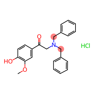 2-(DIBENZYLAMINO)-4'-HYDROXY-3'-METHOXYACETOPHENONE HYDROCHLORIDE