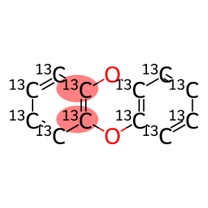 DIBENZO-P-DIOXANE (13C12) SOLUTION 50UG/ML IN N-NONANE 1.2ML