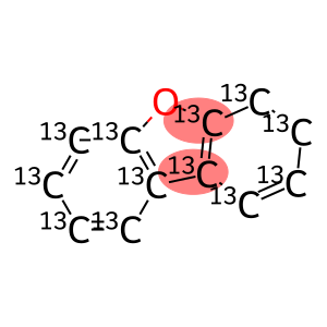 DIBENZOFURAN (13C12) SOLUTION 50UG/ML IN N-NONANE 1.2ML