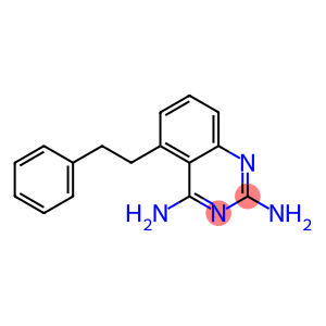 2,4-Diamino-5-(2-phenylethyl)-quinazoline