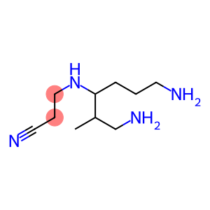 3-(1,6-Diamino-2-methylhexan-3-ylamino)propionitrile