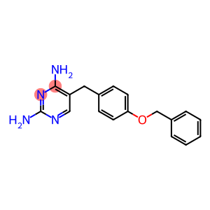 2,4-Diamino-5-[4-benzyloxybenzyl]pyrimidine