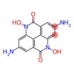 2,7-diamino-4,9-dihydroxy-5,10-dioxo-4,5,9,10-tetrahydro-4,9-diazapyrene
