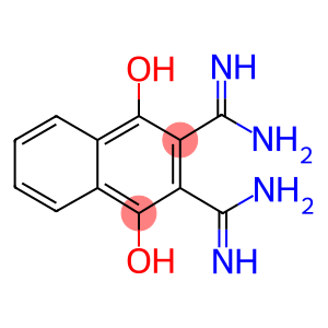 2,3-DIAMIDINO-1,4-DIHYDROXYNAPHTHALENE