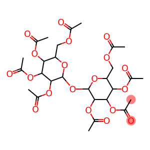 3,5-di(acetyloxy)-2-[(acetyloxy)methyl]-6-({3,4,5-tri(acetyloxy)-6-[(acetyloxy)methyl]tetrahydro-2H-pyran-2-yl}oxy)tetrahydro-2H-pyran-4-yl acetate