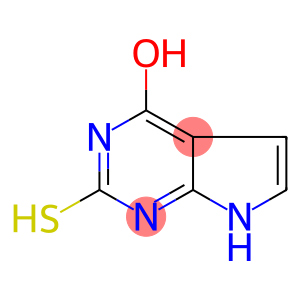 7-DEAZA-2-MERCAPTO-HYPOXANTHINE