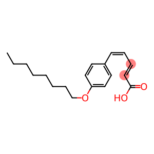 (2E,4Z)-5-(p-Octyloxyphenyl)-2,4-pentadienoic acid