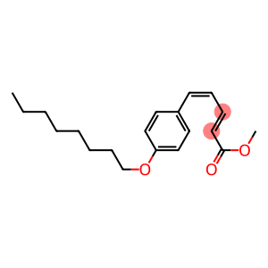 (2E,4Z)-5-(p-Octyloxyphenyl)-2,4-pentadienoic acid methyl ester