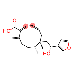 (1E,3Z,6R,7R)-6-[(R)-2-Hydroxy-2-(3-furyl)ethyl]-6,7-dimethyl-10-methylene-1,3-cyclodecadiene-1-carboxylic acid