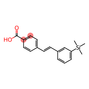 4-[(E)-2-(3-Trimethylsilylphenyl)ethenyl]benzoic acid