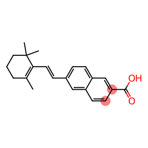 6-[(E)-2-(2,6,6-Trimethyl-1-cyclohexen-1-yl)ethenyl]-2-naphthalenecarboxylic acid