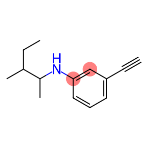 3-ethynyl-N-(3-methylpentan-2-yl)aniline