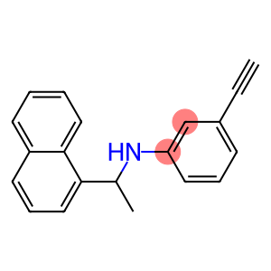 3-ethynyl-N-[1-(naphthalen-1-yl)ethyl]aniline