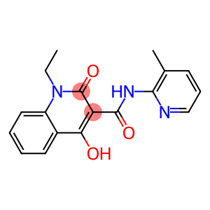1-ethyl-4-hydroxy-N-(3-methylpyridin-2-yl)-2-oxo-1,2-dihydroquinoline-3-carboxamide