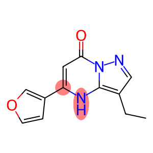3-ethyl-5-furan-3-ylpyrazolo[1,5-a]pyrimidin-7(4H)-one